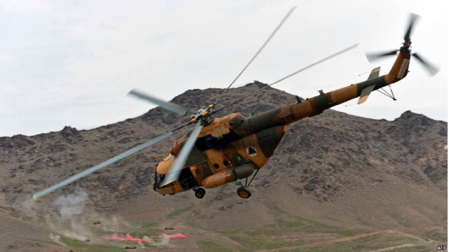 ناتو نیروهای افغان را در بخش  «حملات هوایی» آموزش می‌دهد